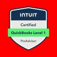Intuit QuickBooks ProAdvisor Certified Level 1