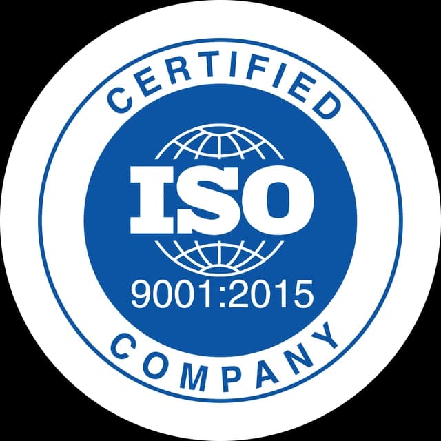 ISO 9001:2015 Certified Company