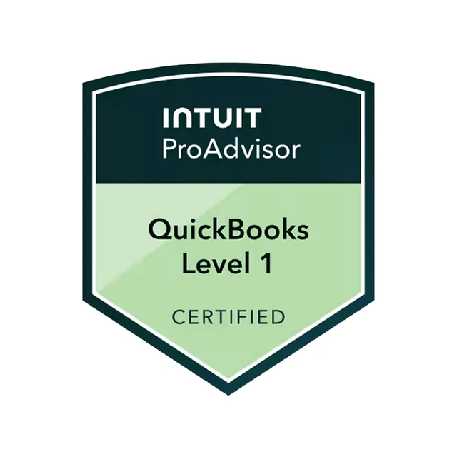 Intuit QuickBooks ProAdvisor Certified Level 1