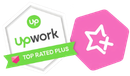 Upwork Top Rated Plus